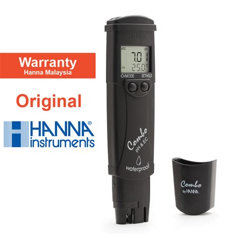 Combo Hanna Ph Conductivity Ec Tds Tester High Range Hi