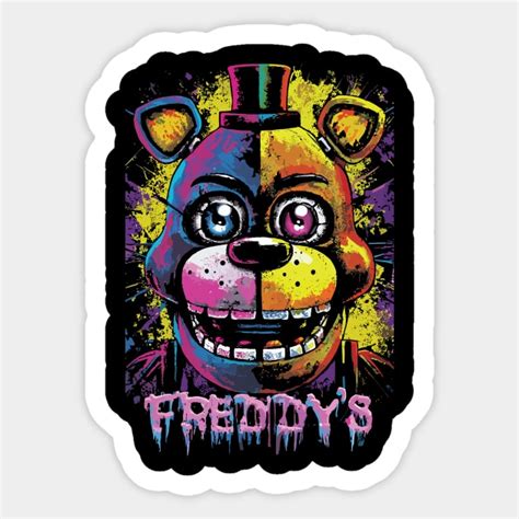 Frightful Nights At Freddys Animatronic Menace Five Nights At Freddys Sticker Teepublic