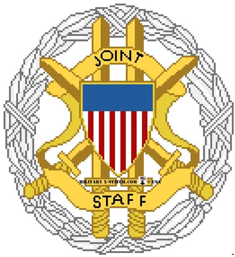 Joint Staff Insignia PDF – Military XStitch Com