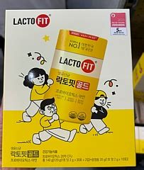 韓國 鍾根堂 LACTO FIT 黃金升級版 益生菌