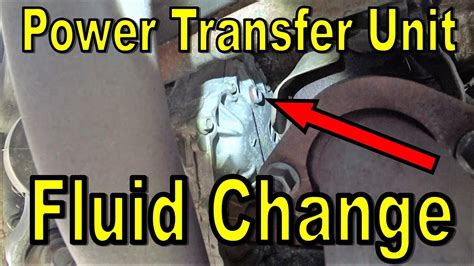 How To Change Power Transfer Unit PTU Fluid Drain And Fill Easy