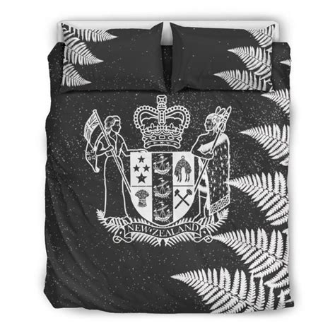 Aio Pride New Zealand Coat Of Arms Piece Duvet Cover Set Aio Pride