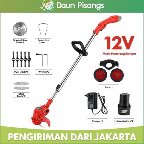 Jual Mesin Potong Rumput 24V Pemotong Rumput Eletrik Portable