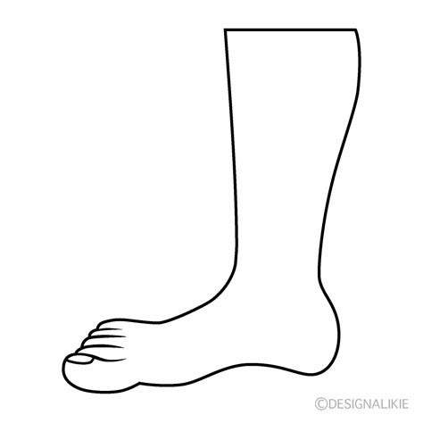 Leg Black And White Free Png Imageillustoon