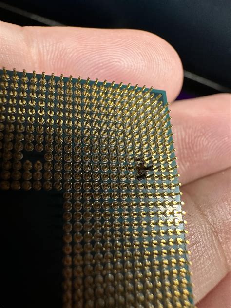 Had This Burnt Pins On The Ryzen 7 3800x Ramdhelp