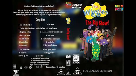 DVD Menu Walkthrough The Wiggles The Big Show 1997 AU DVD Fanmade