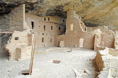 Anasazi Cliff Dwellings at Mesa Verde National Park, Colorado Stock ...