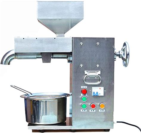 Amazon Commercial Oil Press Machine Electric Stainless Steel Oil