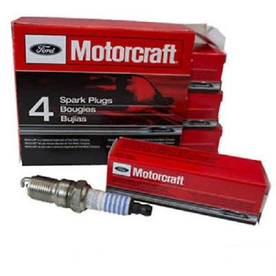 Set of 4: Genuine Ford Motorcraft Double Platinum Spark Plugs SP-478 ...