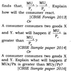 Chapter 2 Consumer Equilibrium Questions And Answers NCERT Solutions