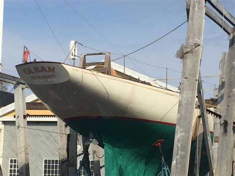 Boothbay Harbor Shipyard Working On Famed 12 Meter Yacht Penbay Pilot