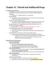 Chapter Thyroid And Anti Chapter Thyroid And Antithyroid