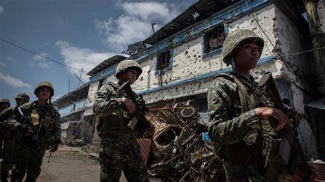 In City Of Ruins Philippines Battle Against Isis Rages On The New