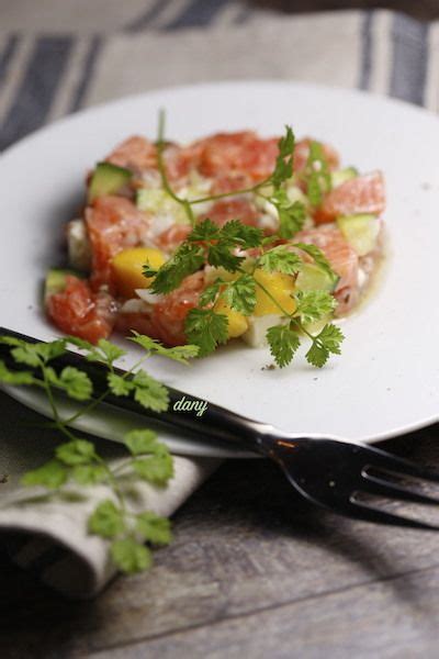 TARTARE DE SAUMON À LA MANGUE Épicétout la cuisine de Dany