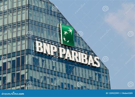 Bnp Paribas Logo And Sign Editorial Photo Image Of Sign