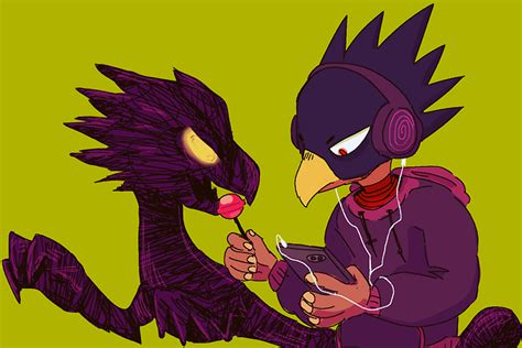 Ivegotnoromeo Everyones Favorite Birds 🍭 My Hero Tokoyami Boku No