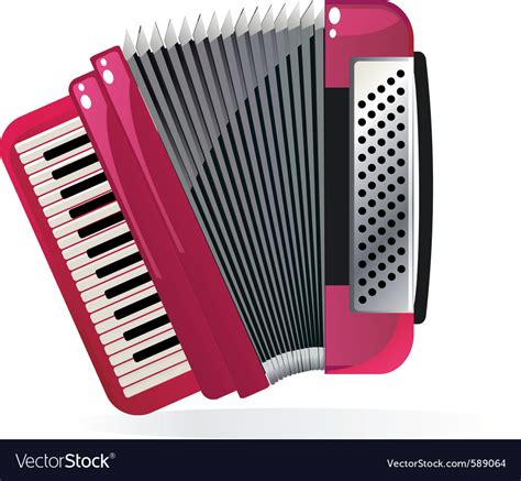 Accordion Royalty Free Vector Image VectorStock