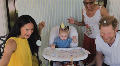 Prince Archie Blows Out Candles In Rare Birthday Video Hello