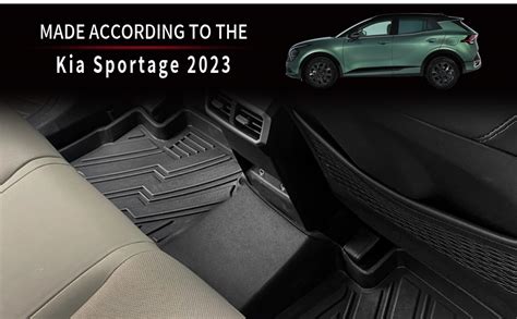 Yonugli Custom Fit For 2023 2024 2025 Kia Sportage Floor Mats Cargo