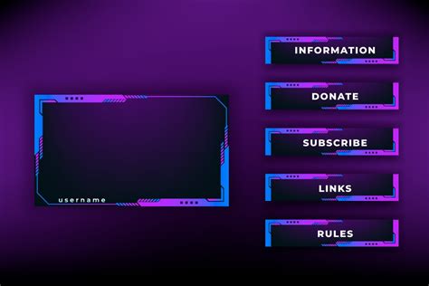 Twitch Banner Collection Graphic By Tanu Creative Fabrica