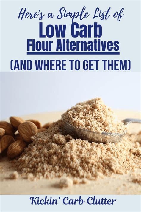 Simple List Of Low Carb Flour Alternatives And Where To Get Them Artofit