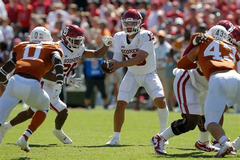 Oklahoma Football Sooners Hit Trifecta In Big 12 Weekly Honors