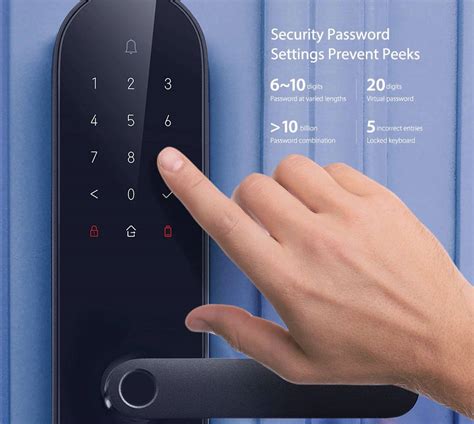 New Aqara N100 Smart Door Lock Fingerprint Bluetooth Password Unlock Works With Mijia Homekit