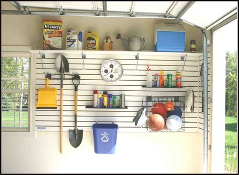 Slatwall In Garage Dandk Organizer