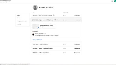 S Verlengd Google Classroom Hoe Moet Ik Opdrachten Inleveren