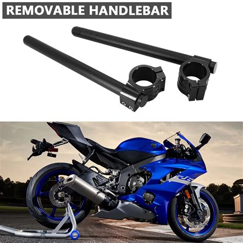 Motorcycle Clip On Ons Fork Riser Regular Handlebar For Yamaha Yzf R