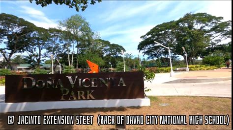 Doña Vicenta Park in DAVAO CITY PHILIPPINES YouTube