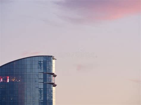 Building Architecture Sunset Sky Background Stock Photo Image Of City