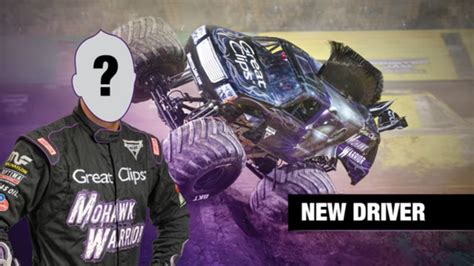 Monster Jam Announces Second Great Clips Mohawk Warrior Driver