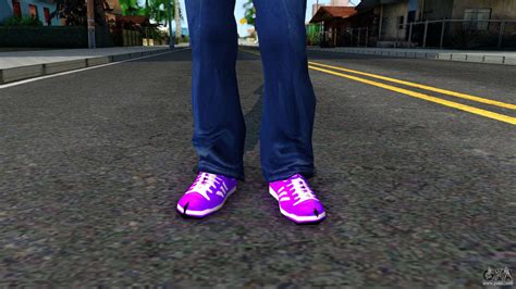 Adidas Forum Mid Purple For Gta San Andreas