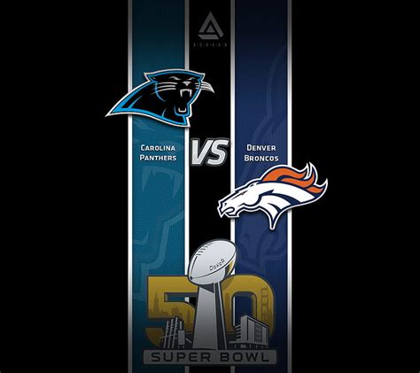 Super Bowl 50 Broncos Futbol Americano Nfl Panthers Hd Wallpaper