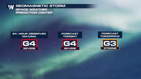 Geomagnetic Storm Watch Issued - Aurora Borealis Visible Farther South ...