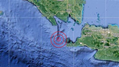 Gempa Bumi Terkini Guncang Banten Rabu Mei Baru Saja Guncangan