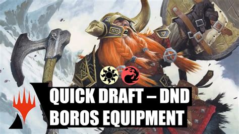 Quick Draft Forgotten Realms Boros Equipment YouTube