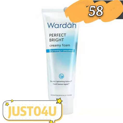 Wardah Perfect Bright Creamy Foam Brightening Smoothing Ml