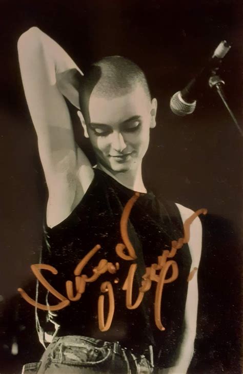 Autograph VIP: Sinéad O'Connor, an Irish singer-songwriter who rose to ...