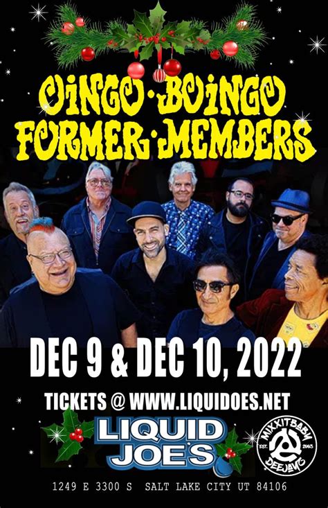 Oingo Boingo Former Members | Liquid Joe's