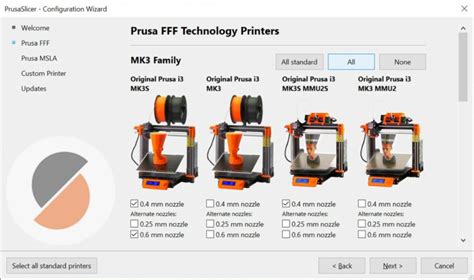 Configuration Wizard Prusa Knowledge Base