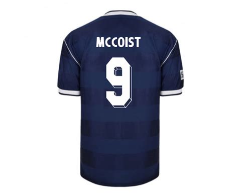 Score Draw Scotland 1986 Retro Football Shirt MCCOIST 9 Catch Au