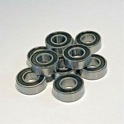 Pcs X X Mm Ball Bearings Rubber Sealed Rc Car Fits Traxxas