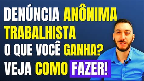 IMPORTANTE Como denunciar uma EMPRESA no Ministério do Trabalho