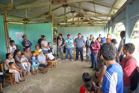 Alcalde C Sar Vidaurre Visita Comunidad San Juan De M Nich Diario De