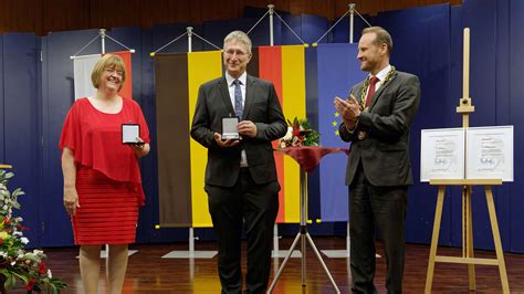 Bürgermedaille für Dr Birgit und Dr Wolfgang Winker Stadt