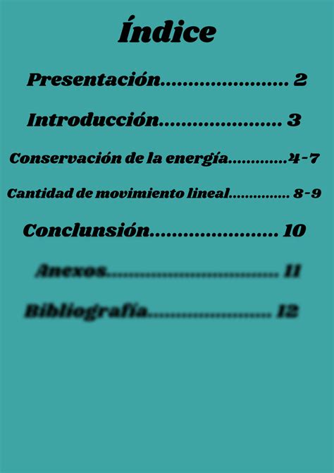 SOLUTION Conservaci N De La Energ A Y Cantidad Del Movimiento Lineal