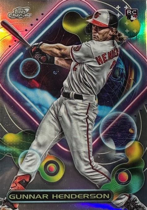 Topps Cosmic Chrome Refractor Gunnar Henderson Trading Card