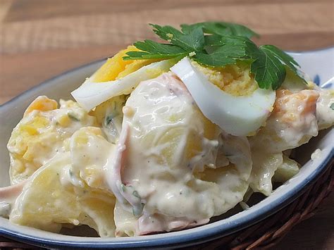 Kartoffelsalat Nach Mutters Art Mit Fleischsalat Von Thepunk Chefkoch